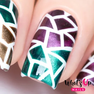 Pink Mosaic Press on Nails - Etsy | Nail designs summer acrylic, Painted  acrylic nails, Acrylic nail designs coffin