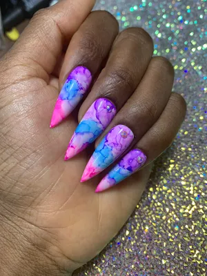 Mosaic Tips\" - Press on Nails