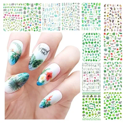 Маникюр с кактусами и суккулентами | Nailspiration.net