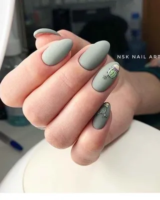 маникюр с кактусом фото_35 | Manicura de uñas, Uñas patrias, Arte de uñas  de gel
