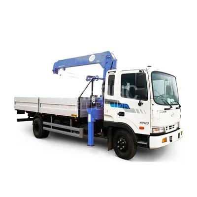 Аренда манипулятора Hyundai HD-120 Cargo Crane 5 тонн - прокат в СПб