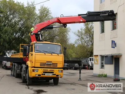 Аренда и услуги манипулятора КАМАЗ-65117 вездеход (7 тонн) в Москве и  Московской области - «ДЭКАР Строй»