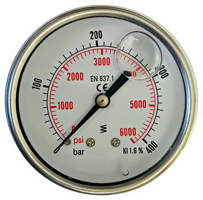 Манометр осевой диаметр 63мм 0-10 кгс/см2 (0-1,0 МПа) G1/4\" ТМ-310Т.00  Росма 00000008922 | Гремир