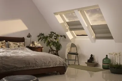 Рулонные шторы на мансардные окна Velux, Roto, Fakro. Купить в Москве с  установкой