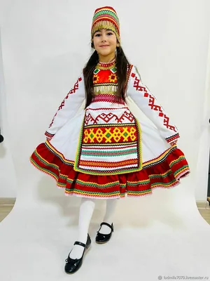 Карнавальный костюм: Марийский национальный костюм в интернет-магазине на  Ярмарке Мастеров | Карнавальный костюм, Москва - доставка по России. Товар  продан.