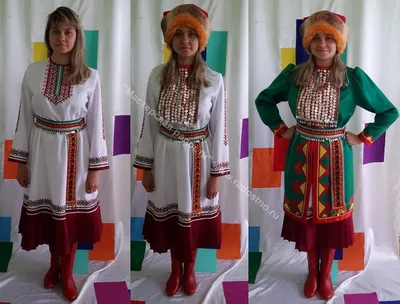 Марийский национальный женский костюм