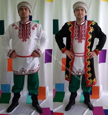 Марийский национальный мужской костюм