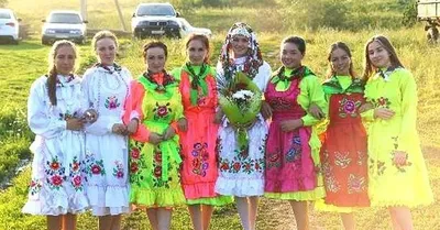 Марийский национальный костюм | Пикабу