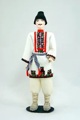 Кукла сувенирная фарфоровая. Республика Марий ЭЛ. Мужской марийский  национальный костюм. | AliExpress
