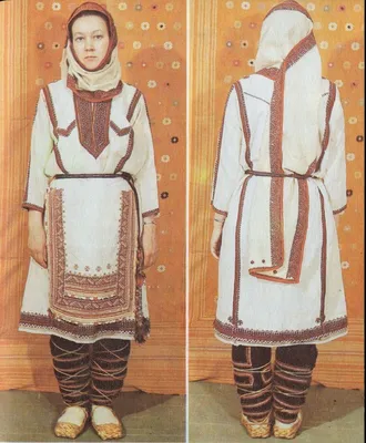 Марийский народный костюм - 90 фото