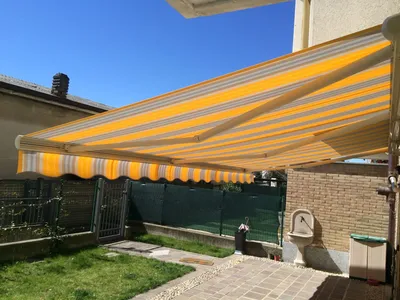 МЕТАЛЛИЧЕСКИЙ НАВЕС ДЛЯ ТЕРРАСЫ | Интернет-магазин Garden Space