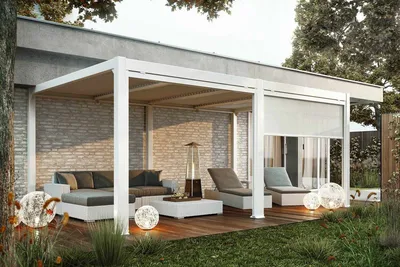 Вертикальная маркиза VERANDA + в коробе для беседки: продажа, цена в Киеве.  Маркизы от \"Академия интерьера - рулонные шторы, маркизы, роллеты\" -  877213916