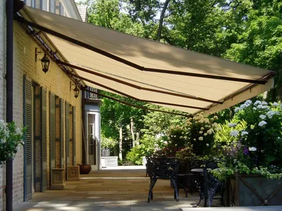 Маркизы для террасы DIP House - все виды выдвижных маркиз и навесов недорого