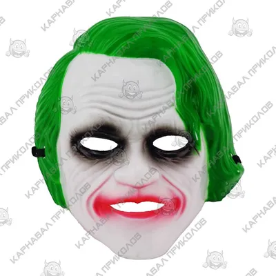 Купить маска Джокера \"Темный рыцарь\" Rubie's детская, цены на Мегамаркет |  Артикул: 100041701131