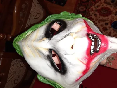 Хэллоуин жуткая маска ужас нарядное платье вечерние латексная страшная маска  клоуна одноглазая маска Джокера косплей головной убор убийцы – лучшие  товары в онлайн-магазине Джум Гик