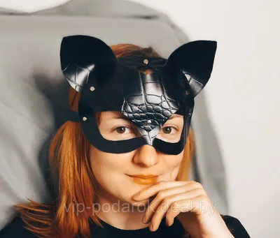 Фотография маски кошки для использования в качестве фона