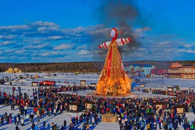 Масленица, Праздники России