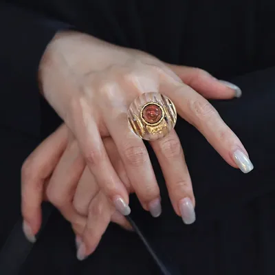 Серьги женские крупные кольца конго Cute Beauty 30264189 купить за 289 ₽ в  интернет-магазине Wildberries