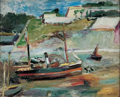 Brittany. Boat (1896) Signed Henri Matisse - 17\" x 22\" Fine Art Print -  00983 | eBay