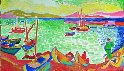 The Harbour, Paint by Albert Marquet Editorial Stock Photo - Image of  matisse, paint: 198421563