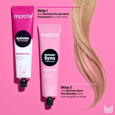 Matrix Color Sync Demi-Permanent Haircolor, 9GV, Light Blonde Gold Violet,  Pack of 1 w/ Sleek Teasing Comb - Walmart.com