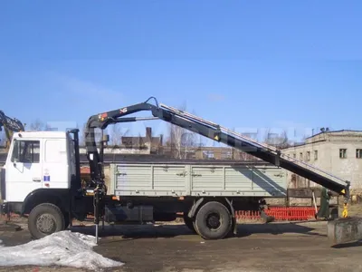МАЗ 5551 тягач-манипулятор 8 тонн
