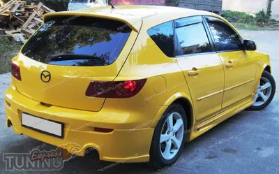 Купить Спойлер Mazda 3 в Украине | Интернет-магазин тюнинга Sport-Car