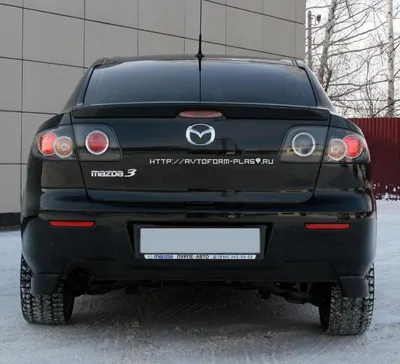 Задний бампер Mazda 3 BK Седан от компании AZT-Tuning