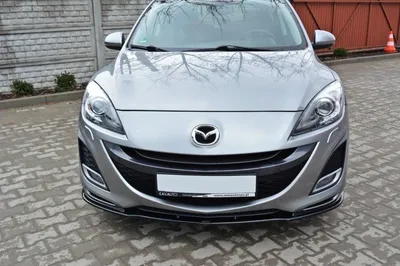 Передний бампер спорт + OEM губа мазда 3 BL — Mazda 3 (2G) BL, 1,6 л, 2011  года | тюнинг | DRIVE2