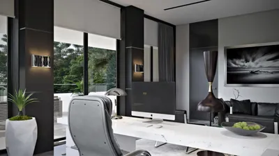 Дизайн кабинета в частном доме: идеи оформления интерьера