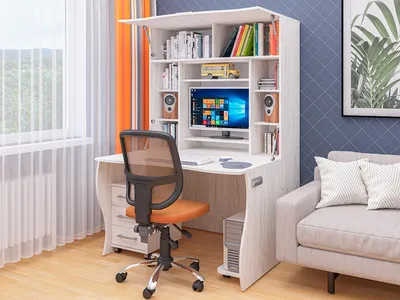 Домашний кабинет Heda Белый – купить в Москве, за 26 425 ₽ руб в  интернет-магазине мебели для дома Home24