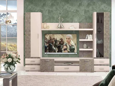 Современная стильная горка стенка в гостиную комнату зал под телевизор 315  см Монтреал Мебель Сервис (ID#1569737091), цена: 10234.80 ₴, купить на  Prom.ua