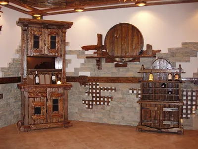 Кухни под старину из массива в Москве | Купить кухонные гарнитуры из  массива дерева - АММА-дизайн