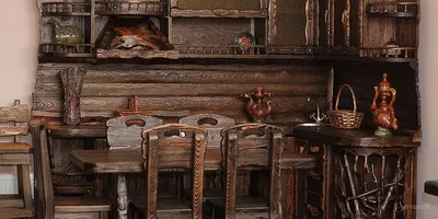 Буфет под старину в интернет-магазине Ярмарка Мастеров по цене 85000 ₽ –  FP3K9RU | Кухонная мебель, Искитим - доставка по России
