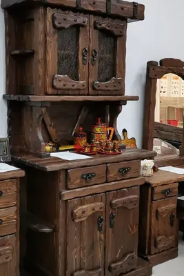 Мебель под старину в Нижнем Новгороде | Деревянный кухонный стол, Кухни  фермерских домов в современном стиле, Покраска мебели