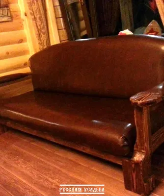 Корпусная мебель под старину - буфет из массива сосны \"Русич\" купить в  Москве.