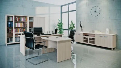 Набор мебели для офиса Успех 2 №1, Дуб сонома, Венге Цаво - Купить недорого  по ценам от производителя в интернет-магазине