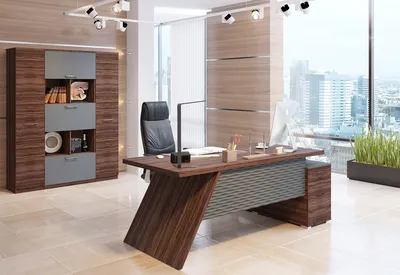 Стильная офисная мебель в кабинет руководителя