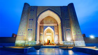 Мечеть Биби-Ханым в Самарканде: Изображение в высоком разрешении для скачивания в формате JPG
