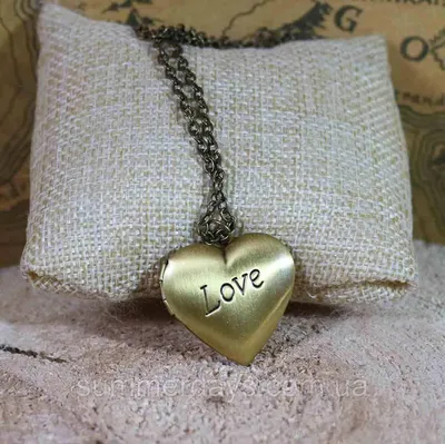 Кулон сердце love с фотографией внутри (ID#743664978), цена: 199 ₴, купить  на Prom.ua