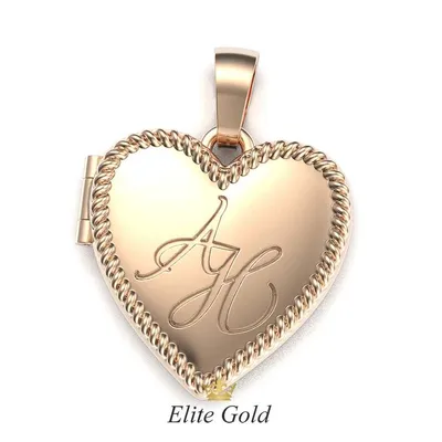 Роскошный кулон из золота и цельного янтаря с облачком внутри «Сердце» в  интернет-магазине янтаря