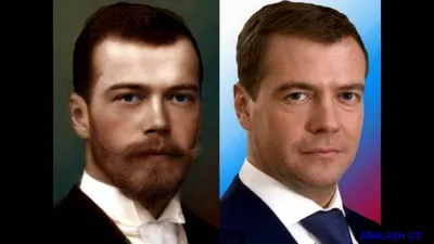 Глубокий смысл на фотографии: Медведев и Николай II