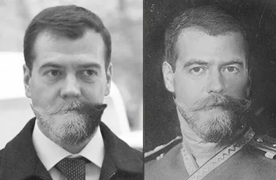 Медведев и николай ii фотографии