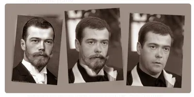 Историческая встреча: Медведев и Николай II