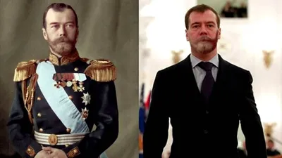 Фотографии Медведева и Николая II: историческая ценность