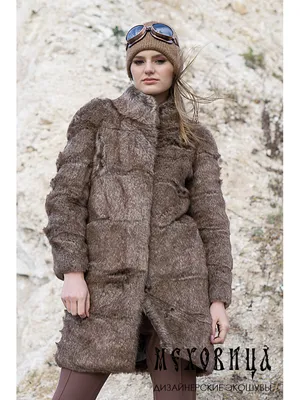 Купить Женская зимняя меховая длинная норковая шуба с воротником из лисьего  меха, повседневная теплая ветровка | Joom