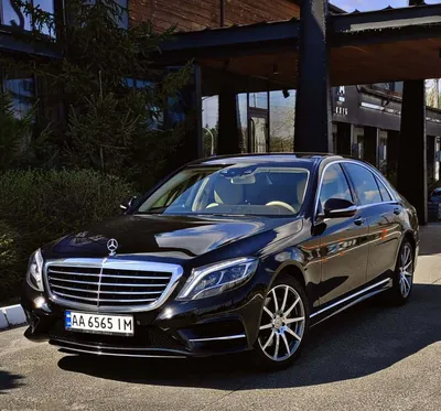 Аренда Mercedes-Benz S class W222 S500 с водителем Киев | VIP-TRANSPORTER