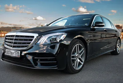 Аренда Мерседес S класса W 222 NEW 2018 в СПб от DALEX-VIP