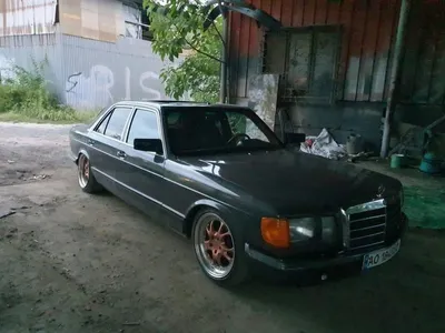Установлка биксеноновых линз Hella на Mercedes W126