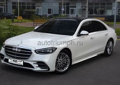 Order a Mercedes S-class W223 with a driver in Sochi - ViptripOnline.Ru